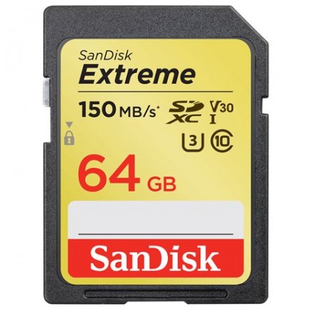 64GB SanDisk Extreme Pro UHS-I SDSDXV6-064G-GNCIN ( 17783 )