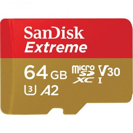 64GB SanDisk Extreme UHS-I SDSQXA2-064G-GN6AA