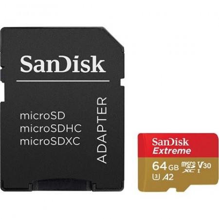 64GB SanDisk Extreme + adapter SDSQXA2-064G-GN6MA ( 18278 )