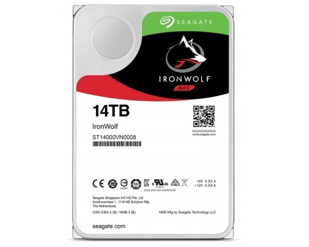 14TB SEAGATE Ironwolf Guardian ST14000VN0008