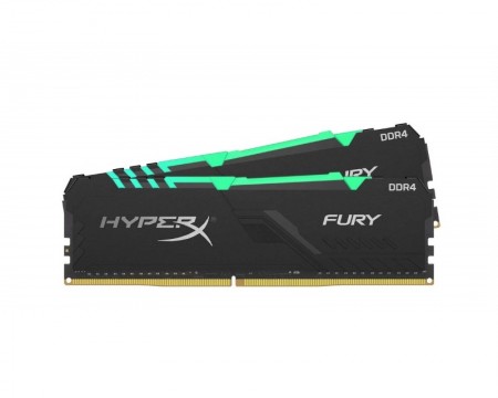 KINGSTON DIMM DDR4 32GB (2x16GB kit) 3466MHz HX434C16FB3AK232 HyperX Fury RGB ( 18450 )