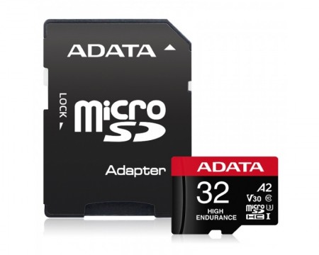 A-DATA UHS-I U3 MicroSDHC 32GB V30S class 10 + adapter AUSDH32GUI3V30SHA2-RA1 ( 18474 )