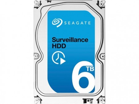 SEAGATE 6TB 3.5'' SATA III 128MB ST6000VX0001 Surveillance