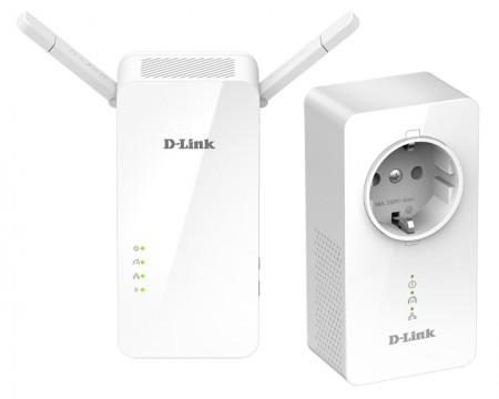 D-LINK DHP-W611AV PowerLine AV 1000 Wireless Starter Kit