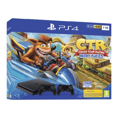 SONY PlayStation PS4 1TB + DS4 + Crash Team Racing