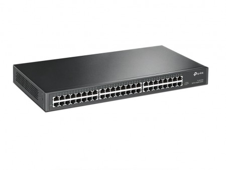 TP-Link 48-port Gigabit Switch,  48 101001000M RJ45 ports, 19'' rack-mountable steel case' ( 'TL-SG1048' ) 