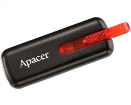 APACER 16GB AH326 USB 2.0 flash crni