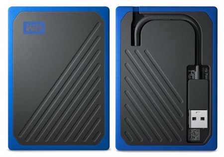 WD 500GB My Passport™ GO Cobalt WDBMCG5000ABT-WES