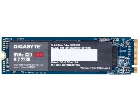 GIGABYTE 1TB M.2 PCIe Gen 3 x4 NVMe GP-GSM2NE3100TNTD SSD