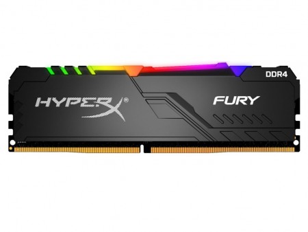 KINGSTON DIMM DDR4 16GB (2x8GB) 3000MHz HX430C15FB3AK216 HyperX Fury Black RGB ( 19896 )