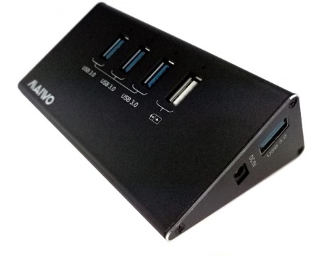 MAIWO USB HUB USB 3.0 4-Port WAC Adapter 1xCharging port max 2.4A ( 20021 )