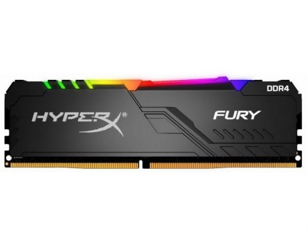 KINGSTON DIMM DDR4 8GB 3733MHz HX437C19FB3A8 HyperX Fury RGB ( 20082 )