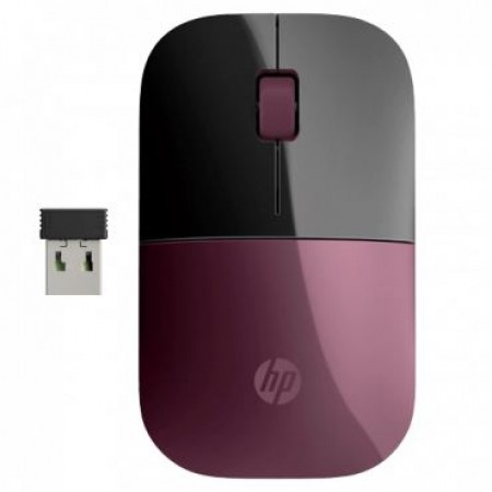 HP ACC Mouse Z3700 Berry Wireless Mouse 7UH89AA ( 20225 )