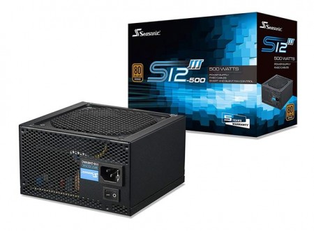 500W Seasonic S12III Bronze SSR-500GB3