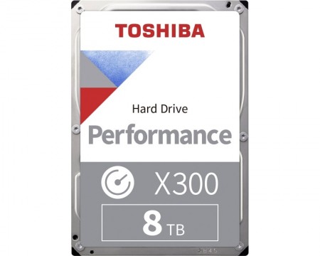 TOSHIBA 8TB 3.5'' SATA III 128MB 7.200rpm HDWF180UZSVA X300 series bulk ( 20977 )