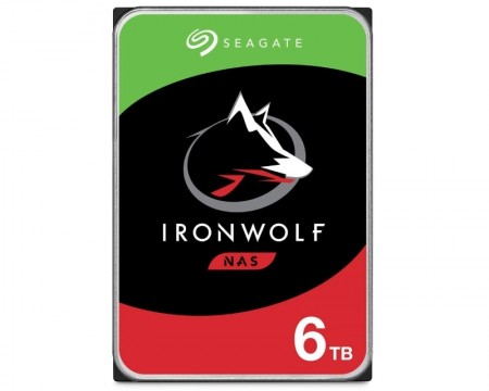 6TB SEAGATE ST6000VN001 IronWolf NAS