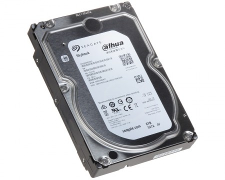 SEAGATE 6TB 3.5'' SATA III 256MB ST6000VX0003 SkyHawk Surveillance HDD