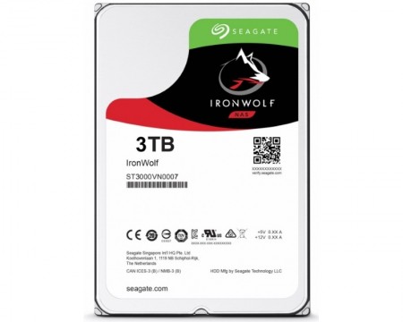 HDD Seagate 3TB Ironwolf 64MB SATA3 ST3000VN007