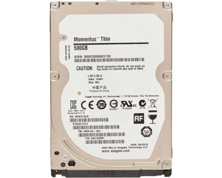 DELL OEM 500GB 2.5'' SATA 3Gbps 5.4k