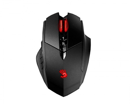 A4 TECH R70 Bloody Gaming Wireless Optical USB crni