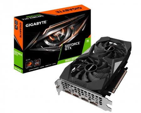 GIGABYTE GTX 1660 SUPER 6GB 192bit GV-N166SOC-6GD ( 19477 )