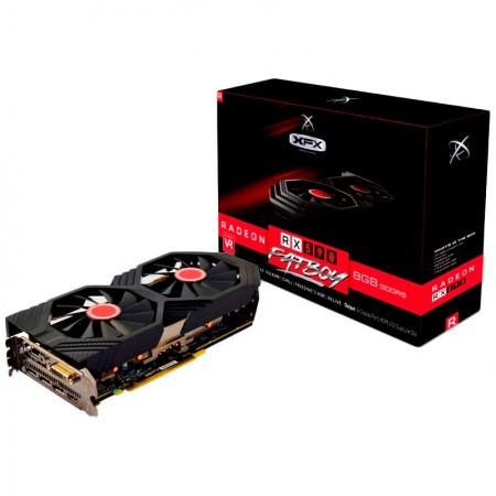 SVGA PCIE XFX AMD RX590 8GB GDDR5 256bit RX590P8DLD6 FATBOY