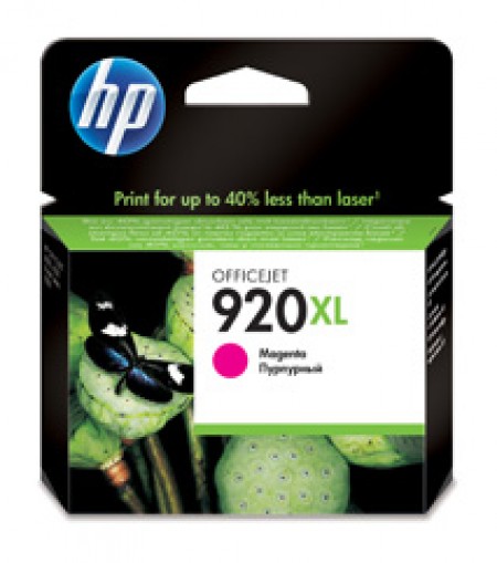 HP No.920XL Magenta Officejet Ink Cartridge, for Officejet 6500 CD973AE ( 22061 )