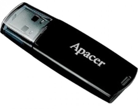 APACER 8GB AH322 USB 2.0 flash crni