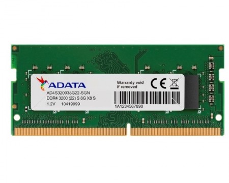 A-DATA SODIMM DDR4 8GB 3200Mhz AD4S320038G22-SGN