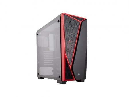 CORSAIR Spec-04 black-red TG Midi Tower CC-9011117-WW