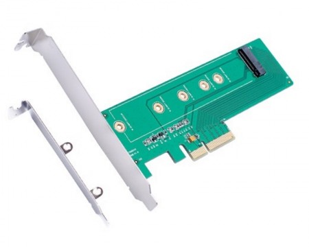 E-GREEN PCI Express M.2 (NGFFSSD) na PCI Express SATA 4 x 3.0 Adapter ( 22785 )