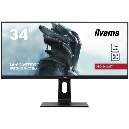 IIYAMA 34'' UW Pro-Gaming G-Master Red Eagle GB3461WQSU-B1