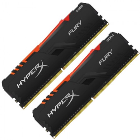 KINGSTON DIMM DDR4 64GB (2x32GB kit) 3000MHz HX430C16FB3AK2/64 HyperX FURY RGB