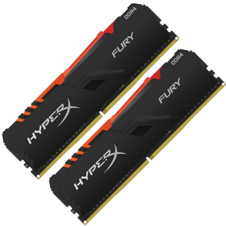 KINGSTON DIMM DDR4 64GB (2x32GB kit) 3600MHz HX436C18PB3AK2/64 XMP HyperX FURY RGB ( 22388 )