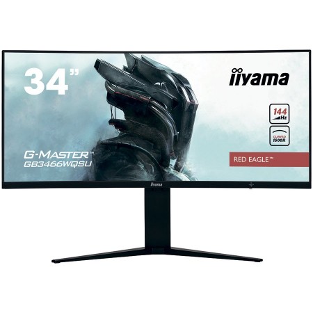 IIYAMA 34'' UW Pro-Gaming G-Master Red Eagle GB3466WQSU-B1