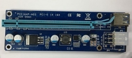 Adapter NoNAME PCE164P-N03 PCIe 1x 16x VER 006C