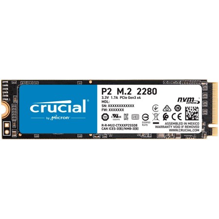 CRUCIAL 1000GB P2 M.2 NVMe PCIEx4 CT1000P2SSD8