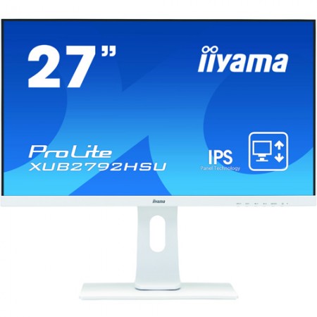 IIYAMA 27'' WHITE ULTRA SLIM LINE XUB2792HSU-W1