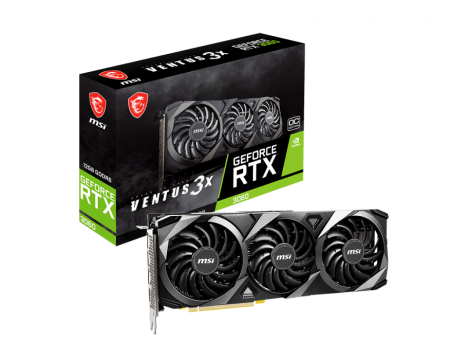 MSI RTX 3060 VENTUS 3X 12G OC ( 24153 )