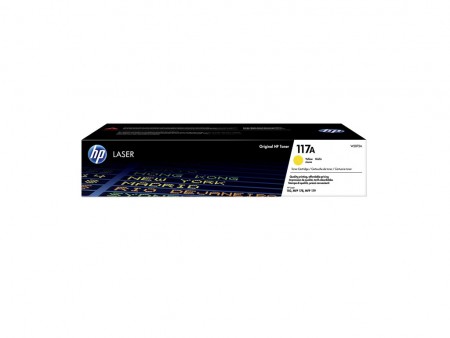 HP 117A Yellow Original Laser Toner Cartridge W2072A ( 24160 )