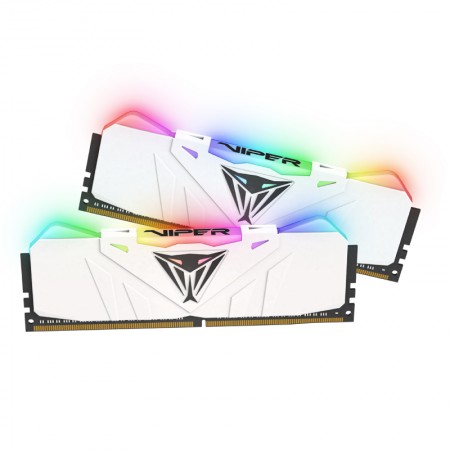 16GB 2x8GB 3200MHZ Patriot Viper RGB White Dual Channel PVR416G320C6KW ( 24221 )