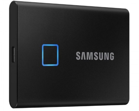 SAMSUNG Portable T7 Touch 1TB crni SSD MU-PC1T0K