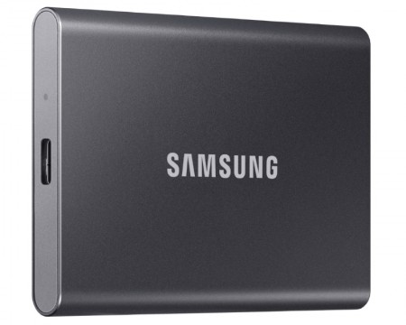 SAMSUNG Portable T7 500GB sivi SSD MU-PC500T