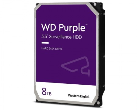 8TB WD 3.5 SATA III 128MB IntelliPower WD84PURZ Purple