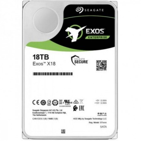 HDD 18TB Seagate Exos X18 ST18000NM004J 7200RPM 256MB ( 25795 )