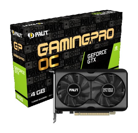 PALIT GeForce GTX 1650 4GB NE61650S1BG1-1175A GDDR6 PCIE