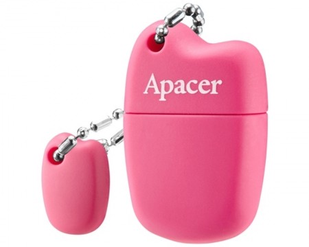 APACER 8GB AH118 USB 2.0 flash roze