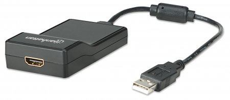 MH adapter USB to HDMI, USB A-maleHDMI-female, crni,151061 ( 26249 )