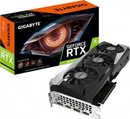 GIGABYTE nVidia GeForce RTX 3070 Ti GAMING OC 8GB 256bit GV-N307TGAMING OC-8GD ( 26253 )