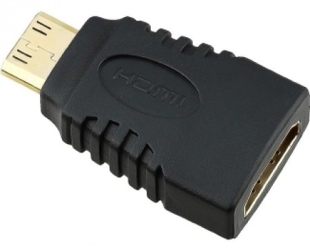 FAST ASIA Adapter Mini HDMI (M) - HDMI (F) crni ( 2413 )